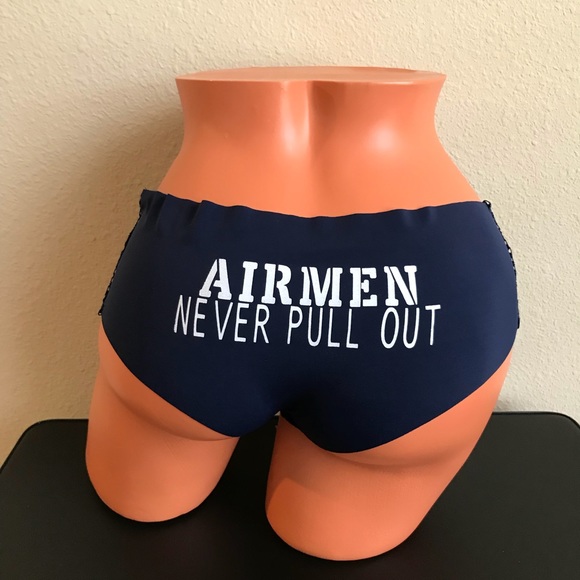 Other - Airmen Never Pull Out Blue Cheeky Panty